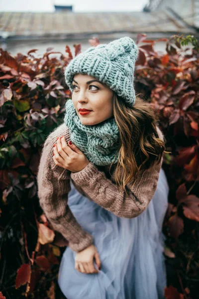 Lopen Herfst Park — Stockfoto