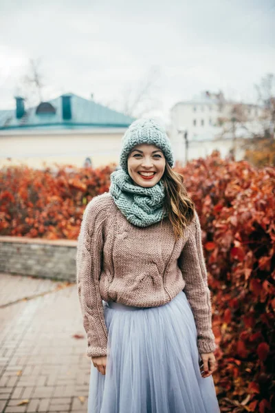 Lopen Herfst Park — Stockfoto