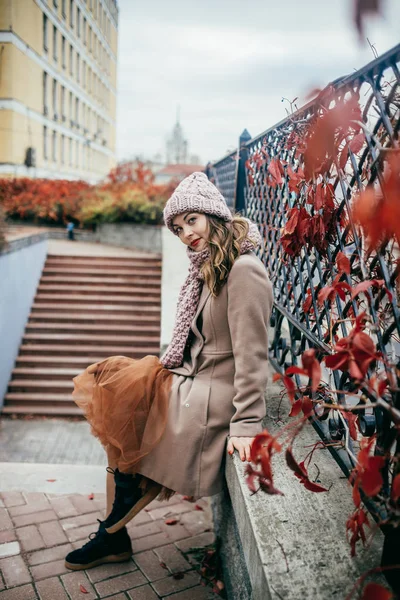 Lopen Herfst Park — Stockfoto