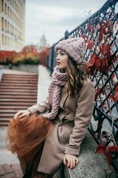 Lopen Herfst Park — Stockfoto