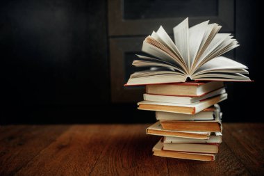 kitap ve öğrenci için ders kitapları