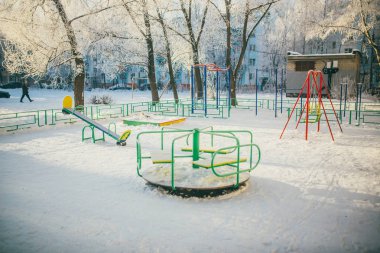 Kış çocuk platformu