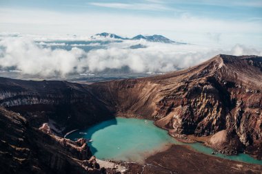 Gorely Yanardağı Krateri Kamçatka