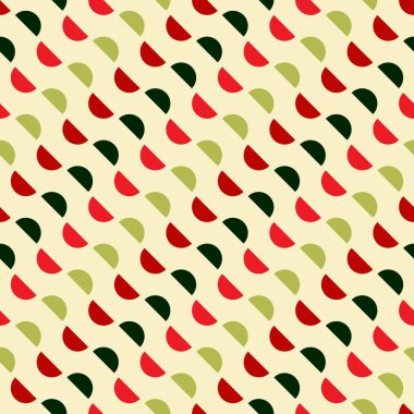 Yarım daire. Kesintisiz geometrik arka plan.