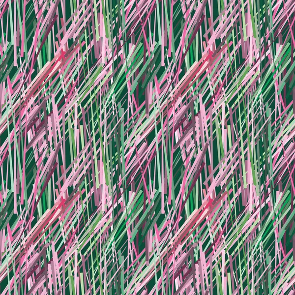 Lignes Roses Vertes Fond Vectoriel Sans Couture — Image vectorielle