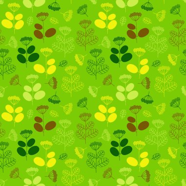 bitkiler ile Seamless Modeli.