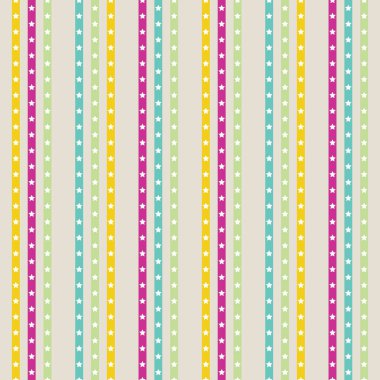 Beyaz yıldız parlak dikey şeritler.