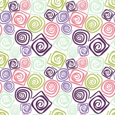 Spiral. Kusursuz desen. Geometrik doku.
