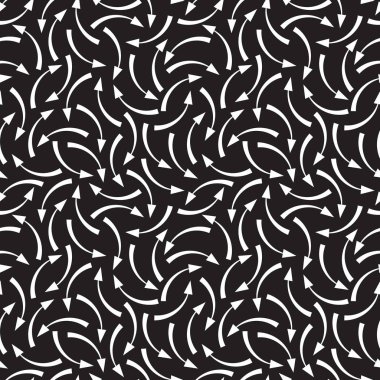 Oklar ile kesintisiz arka plan. Monokrom.