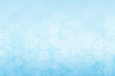 Tıbbi geçmişi soyut. Mesaj için yer var. Vektör arkaplanı