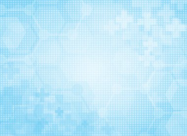 Tıbbi geçmişi soyut. Mesaj için yer var. Vektör arkaplanı