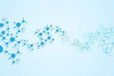 Moleküller nöron ve sinir sistemi vektörü kavramı.