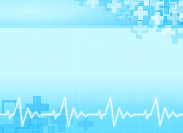 Tıbbi geçmişi soyut. Mesaj için yer var. Vektör arkaplanı