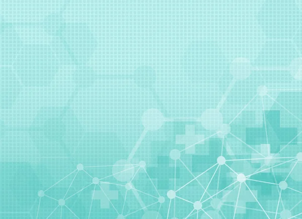 Tıbbi geçmişi soyut. Mesaj için yer var. Vektör arkaplanı