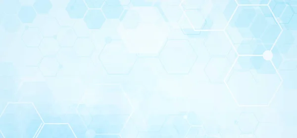 Soyut tıbbi geçmiş ve bilim konsepti.