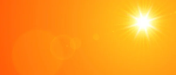 Güneş ışıl ışıl parlıyor. Akşamları gökyüzü turuncu