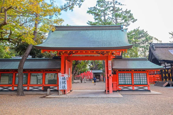 Osaka Japón Nov 2018 Sumiyoshi Gran Santuario Sumiyoshi Taisha Ciudad — Foto de Stock