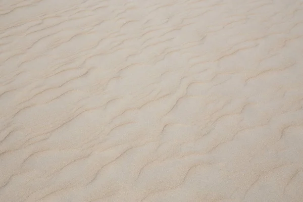 Superfície Areia Praia Padrão Onda — Fotografia de Stock