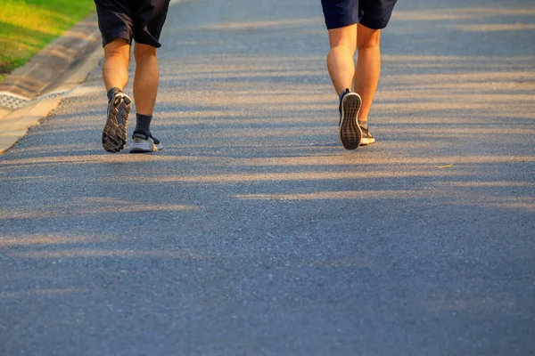 Road Jogging Park — Stock Photo, Image