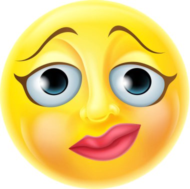 Gergin Emoji ifade