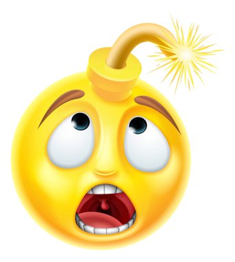 Bomba Emoji ifade