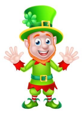 St Patricks Day Leprechaun clipart