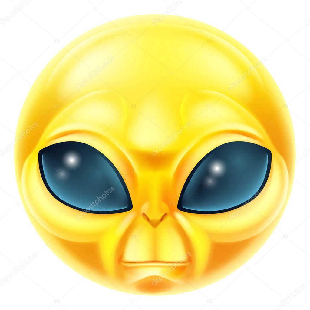 Alien Emoji Emoticon