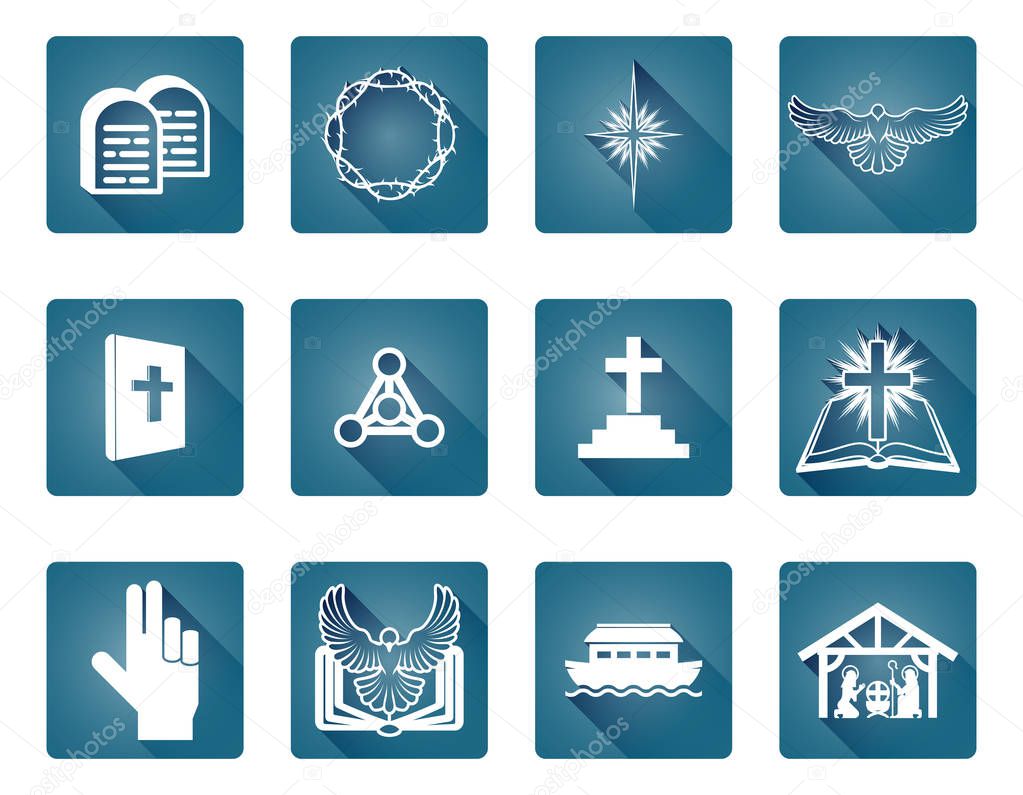 Christian Icon Set