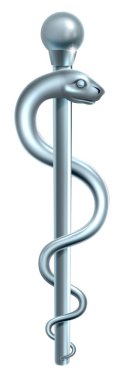 Rod of Asclepius clipart