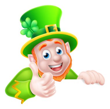 St Patricks Günü cin illüstrasyon