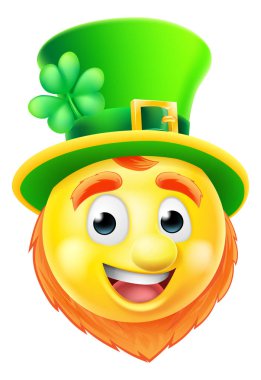 Leprechaun Emoji Emoticon clipart