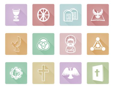 Christian Icons Set