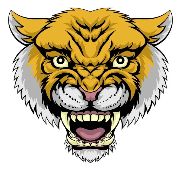 Wildcat Mountain Lion — Wektor stockowy