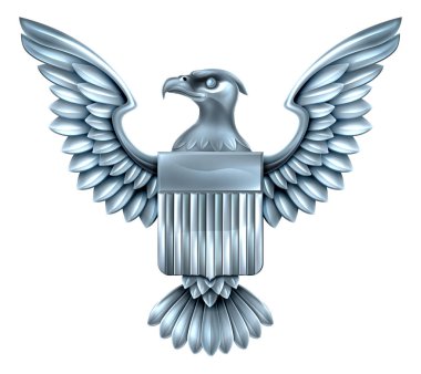 Metal American Eagle kalkan 