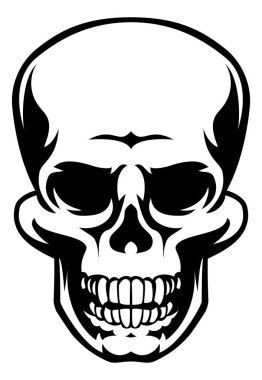 İnsan kafatası simgesi