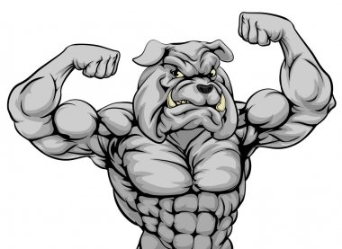 Ortalama Bulldog Spor Maskotu