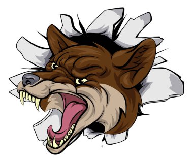 Coyote maskot Break Out