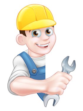 Tesisatçı Hardhat Holding Spanner