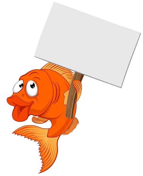 Cartoon goldfish in bowl Vector Art Stock Images | Depositphotos