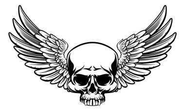 Kanatlı Kafatası Tasarımı