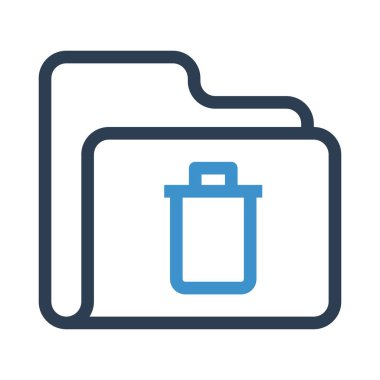 Veri depolama renk satırı simgesi