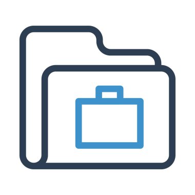 Veri depolama renk satırı simgesi