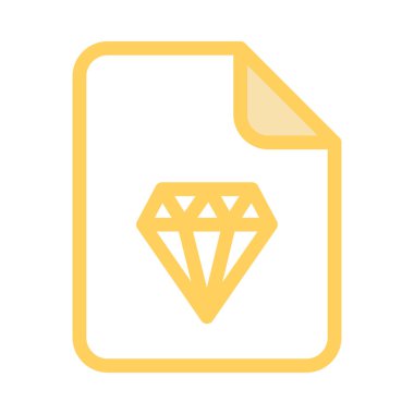  dosya vektör renk simgesi