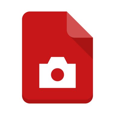  dosya vektör düz simgesi