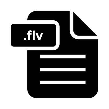  dosyasının glifleri vektör simgesi