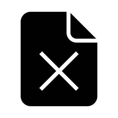  dosyasının glifleri vektör simgesi