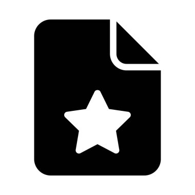  dosyasının glifleri vektör simgesi