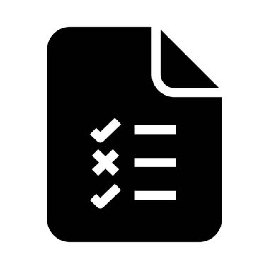  dosyasının glifleri vektör simgesi