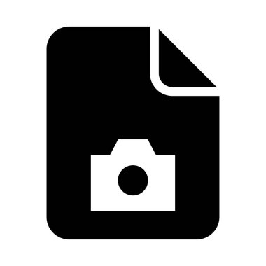  dosyasının glifleri vektör simgesi