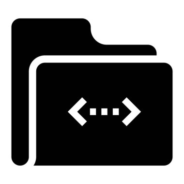  veri depolama vektörü simgesi